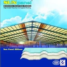 Atap UPVC SUN PANEL 0.5m (setengah meter) - Cream Semi 1